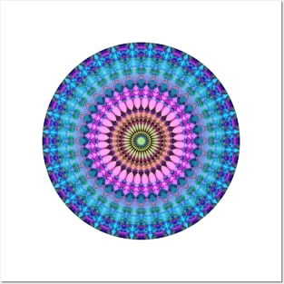 Geometric Mandala Posters and Art
